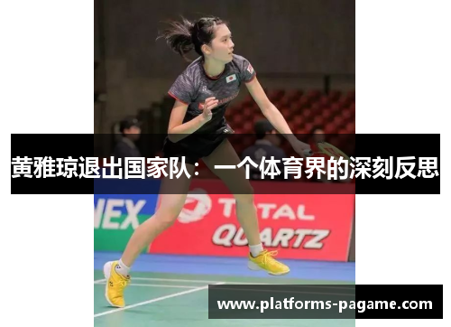 黄雅琼退出国家队:一个体育界的深刻反思 黄雅琼退出国家队:一个体育界的深刻反思