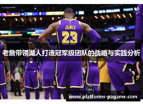 老詹带领湖人打造冠军级团队的战略与实践分析